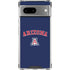 University of Arizona Primary Logo Blue Google Pixel 8a Clear Case